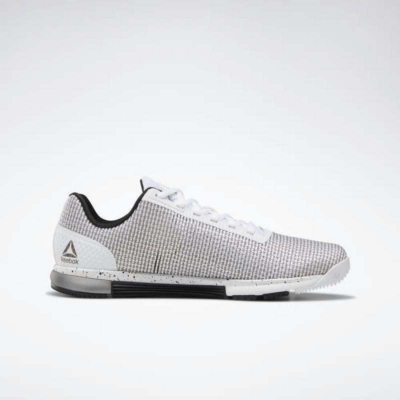 Adidasi Training Reebok Speed Tr Flexweave Dama Albi/Negrii/Albi Romania GF1133PH
